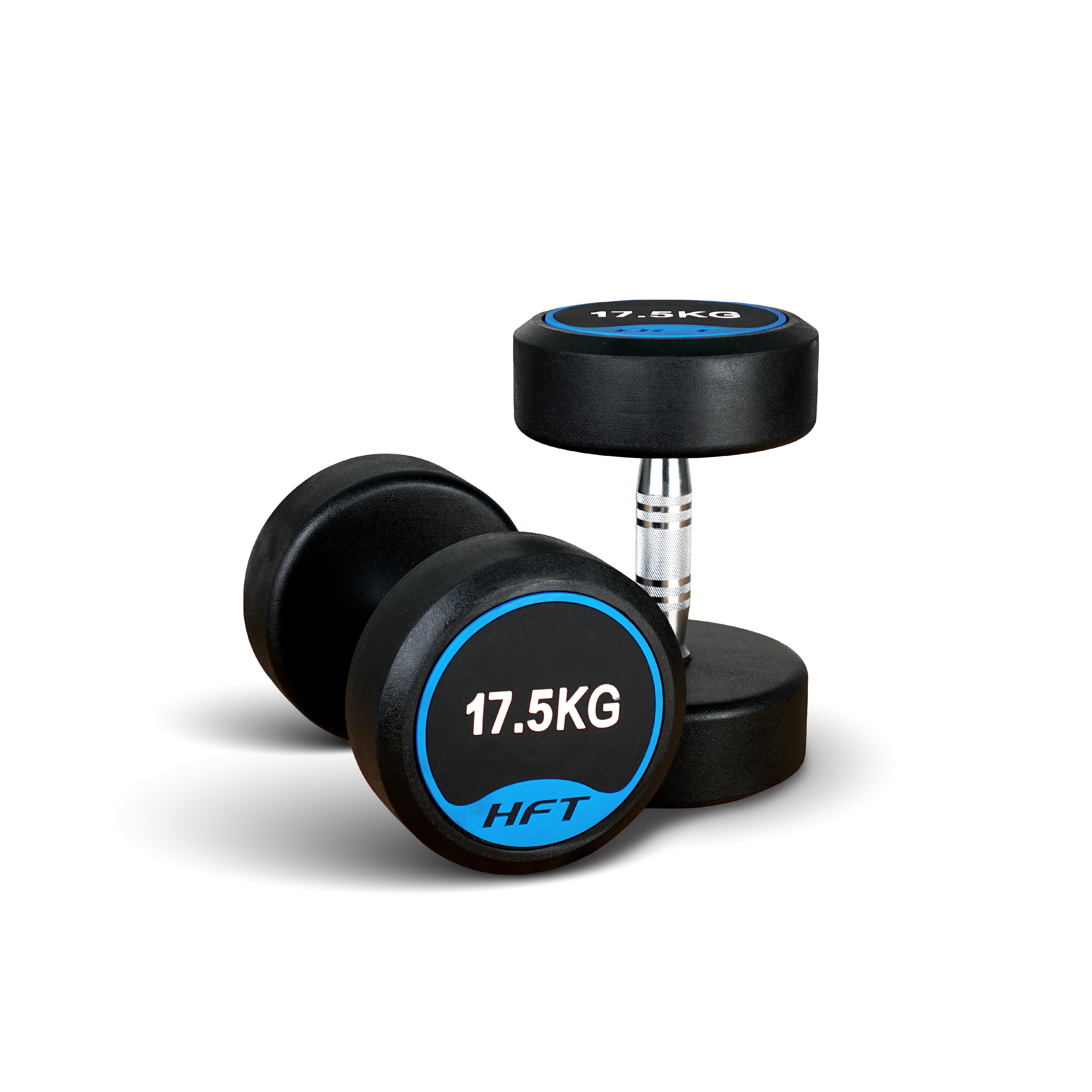 ดัมเบลกลม HOMEFITTOOLS 17.5 KG 1 คู่_0